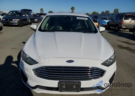 2019 Ford Fusion Se из США, поврежденный, VIN 3FA6P0LU4KR236082